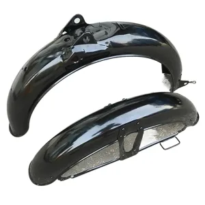 Honda JH 70 Mud Guard (Black) (Rear)